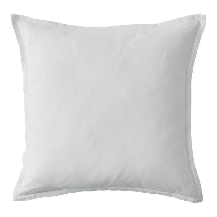 MyHouse Cotton Linen Cushion - White
