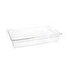 Vogue Gastronorm Container Polycarbonate 1/1 Gn Clear 100mm 13.12l