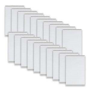 20pc Spirax 563 Reporters Notepad/notebook 8mm Ruled Paper Stationery Yellow