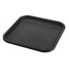 IP Plastics 35cm Square Saucer Charcoal