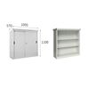 Mini-Shed Outdoor Storage Cabinet Garden shed box 1200*1000*570 white