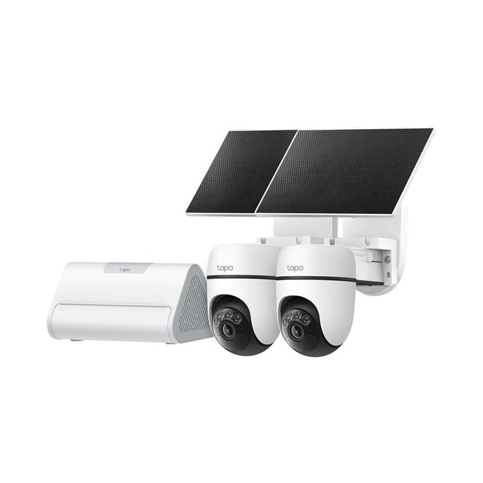 Tapo HB112 Solar Cam 2K Pan/Tilt 2-Cam Kit