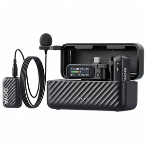 Boya Boyamic 2 Wireless Microphone 2x Tx +  2x Lavalier Mic + Charging
