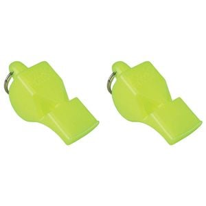 2PK Fox 40 Summit Classic Whistle Outdoor Sports Accessory Neon Yellow