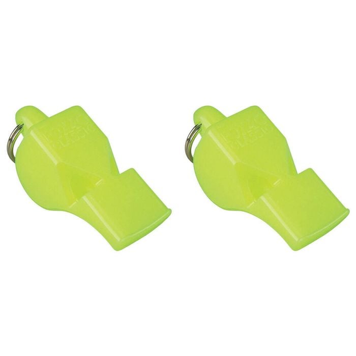 2PK Fox 40 Summit Classic Whistle Outdoor Sports Accessory Neon Yellow