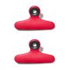 2PK Oxo Good Grips Durable Non slip Mouth Bag Clips With Convenient Hole