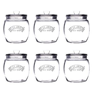 Kilner Universal Storage Jar 850ml Set Of 6
