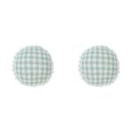 2PK Linen House Cotton Tavola Ocean 45cm Round Cushion - Blue