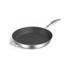 SOGA Stainless Steel Fry Pan 36cm – Induction Non-Stick
