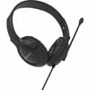 Verbatim Wired On-ear, Over-the-head Stereo Headset - Black - Binaural - Circumaural - 32 Ohm - 20 Hz to 20 kHz