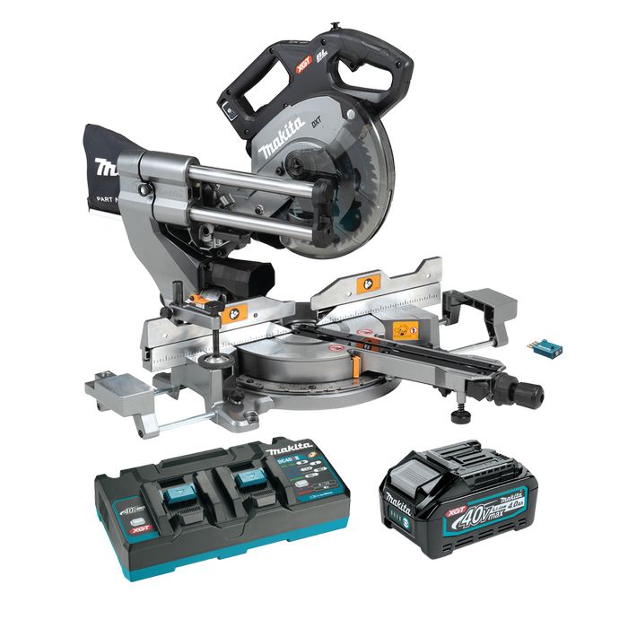 Makita 40V XGT Mitre Saw Black Kit - LS002GM105
