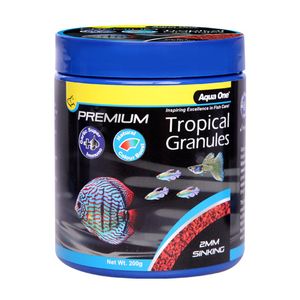Aqua One Premium Tropical Sinking Granules 200g (26215)