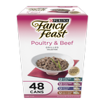 Fancy Feast 85g Poultry & Beef Grilled Collection Cat Wet Food - 48 Pack