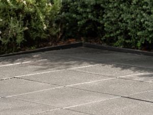 Clean and dry newly sealed pavers