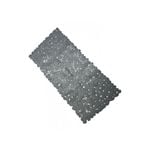 Barelli 35 x 70cm Non-Slip Grey Pebble Bath Mat