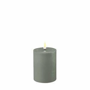 Deluxe Homeart Flameless Candle - Salvie Green 7.5 x 10cm