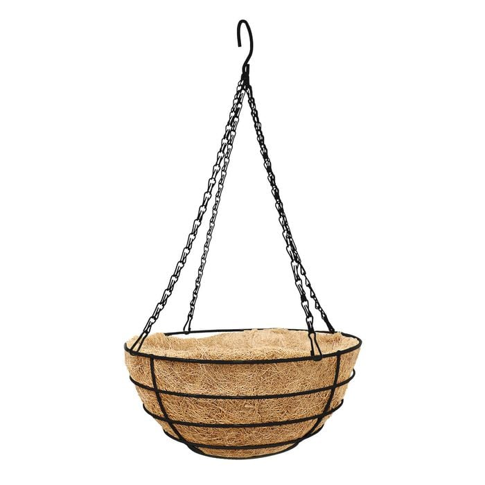 Jack 35cm Black Granada Hanging Basket