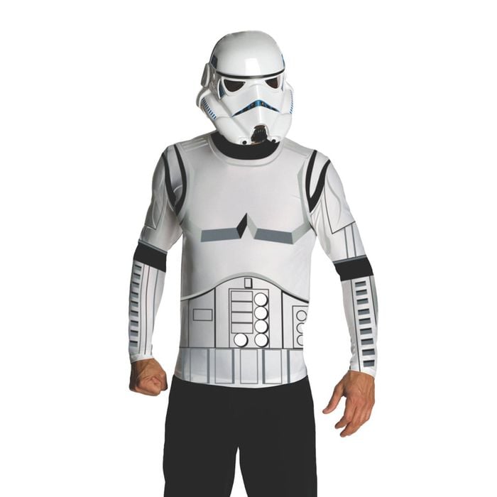Star Wars Size M Stormtrooper Top/Mask Classic Adult Dress-up Cosplay Costume