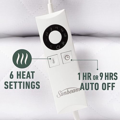Sunbeam sleep perfect wool fleece electric blanket hotsell