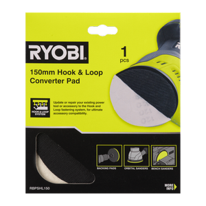 Ryobi 150mm Hook & Loop Converter Pad