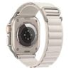 Alpine Nylon Sports Watch Band Strap - For Apple iWatch Ultra [42mm Series 3] 44mm 45mm 46mm 49mm (White)