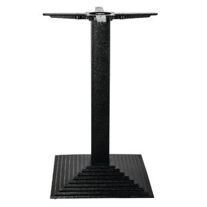 Bolero Table Base Cast Iron Step Square Commercial Furniture