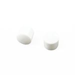 Windoware 16mm White End Cap Finial - 2 Pack