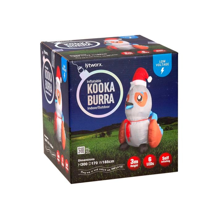 Lytworx Festive Inflatable Kookaburra
