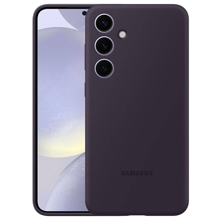 Samsung Silicone Case (suits Galaxy S24 Plus) - Dark Violet
