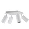 CLA Lighting Exterior Adjustable 4 Head Square Spot Light (White) IP44