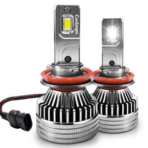 Catzon 2pcs H11 Led Headlight Bulb Low Beam H8 H9 For Car-plc10