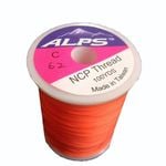 Alps 100yds of Lumin Orange Rod Wrapping Thread - Size C (0.2mm) Rod Binding Cotton