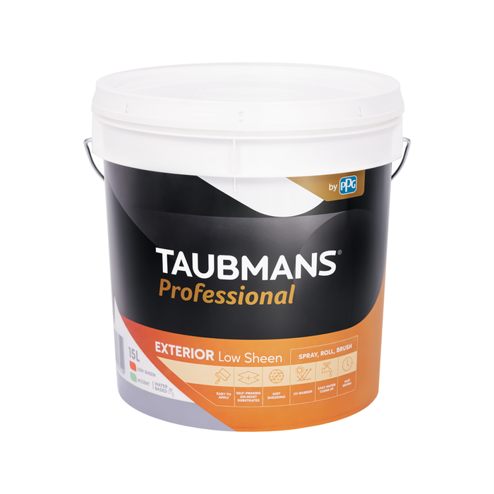 Taubmans 15L Accent Low Sheen Professional Exterior Paint
