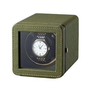 Catzon Automatic Single Watch Winder With Quiet Motor-green