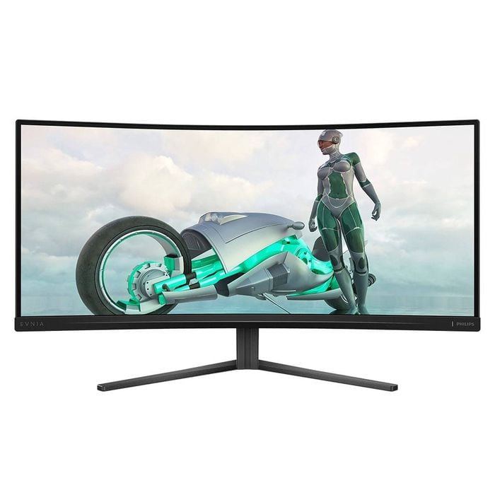 Philips Evnia 34" Uwqhd 0.5ms 180hz Fast Va Curved Gaming Monitor