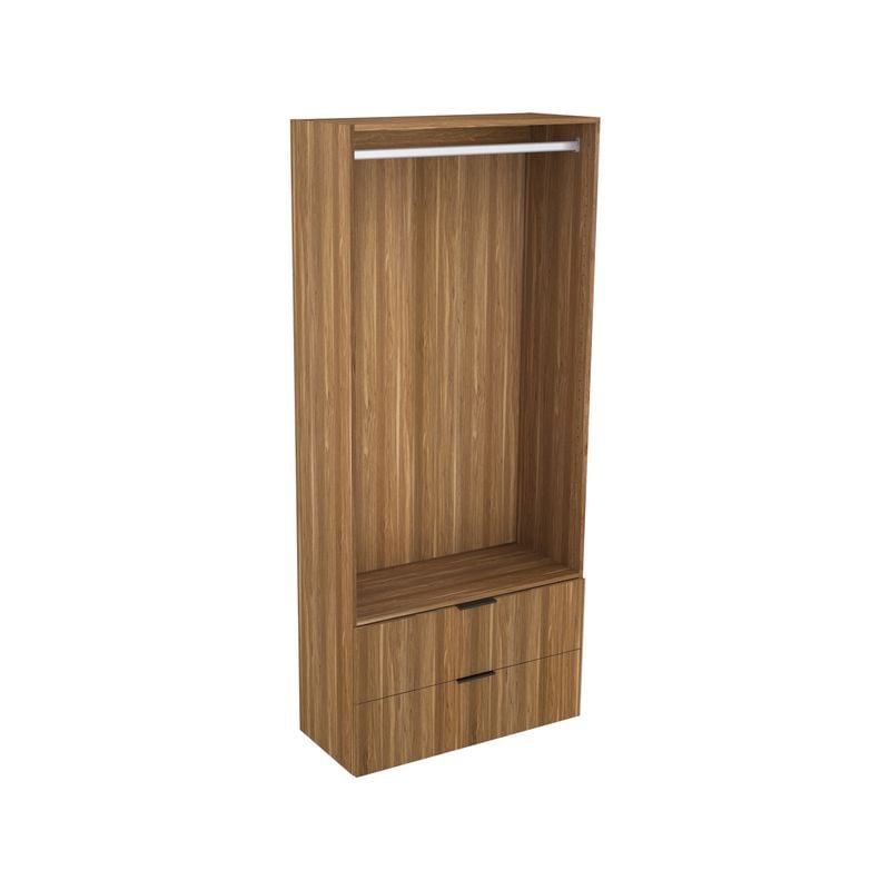 Lugna 2048 x 900 x 380mm Cove Hanging 2 Drawer Storage Cabinet