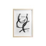 Unigift Downton MDF/Perspex Matt A2 Picture Frame - Natural