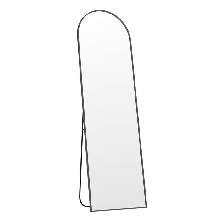 Yezi 165cm Full Length 3IN1 Free Standing Floor Mirror - Black