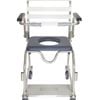 Safety and Mobility Stainless Steel Commode Closed Loop