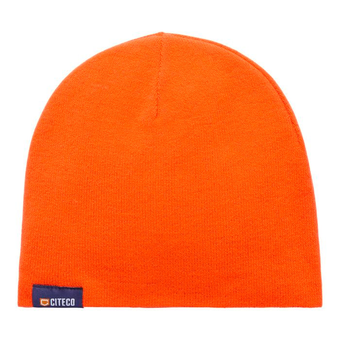 Citeco Orange/Navy Hi-Vis Reversible Beanie - One Size