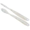 ZMan Trick ShotZ 4.2" Soft Plastic Fishing Lure White Lightning