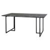 Roomlane Albany Dining Table- Black Marble Top 175 cm