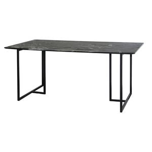 Roomlane Albany Dining Table- Black Marble Top 175 cm