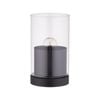 Verve 12cm Matt Black Glass Clarkson Batten Fix