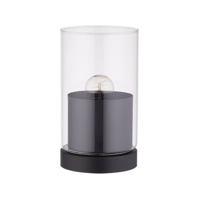 Verve 12cm Matt Black Glass Clarkson Batten Fix