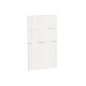 Kaboodle 450mm Vanilla Essence V-Groove 3 Drawer Panels