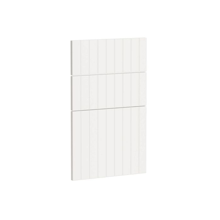 Kaboodle 450mm Vanilla Essence V-Groove 3 Drawer Panels