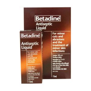 Betadine Liquid Treatment For Minor Infection 15ml