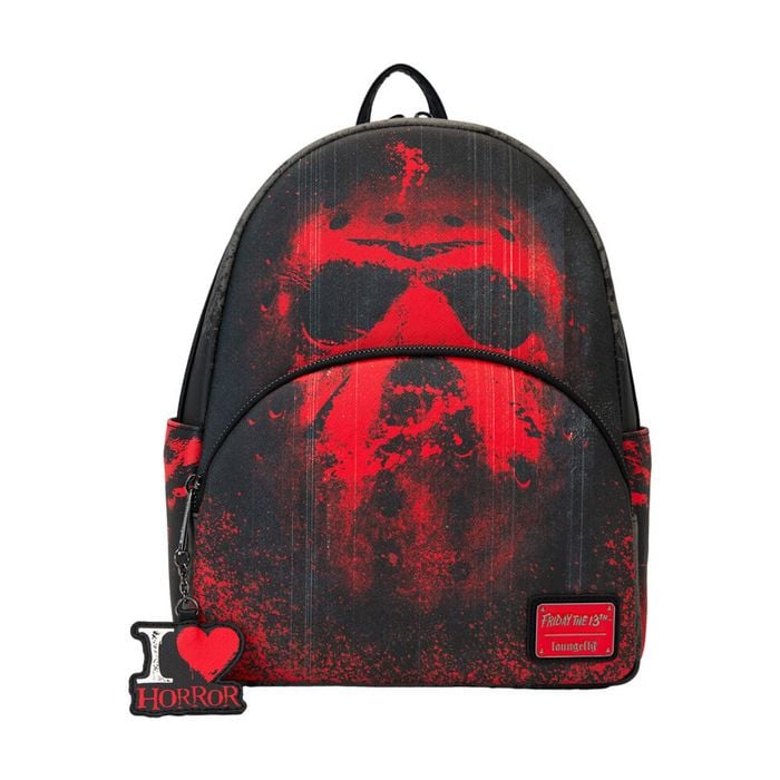 I Heart Horror Friday the 13th Leather Mini Backpack 27x32cm