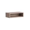 Kaboodle 900-1000mm Silver Ash Customisable Infill Open Shelf